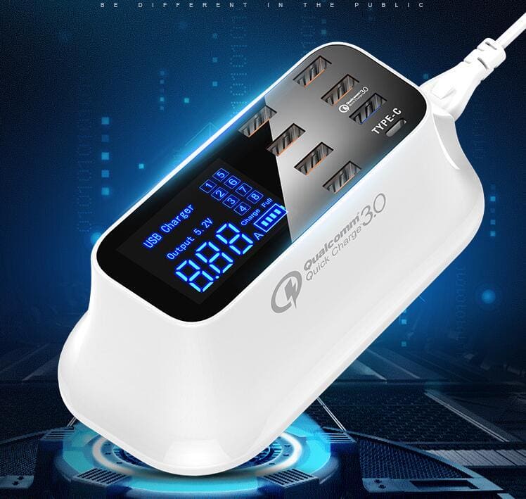 Quick Charge 3.0 Ordinary Smart USB Charger Station - PMMNAPOLES