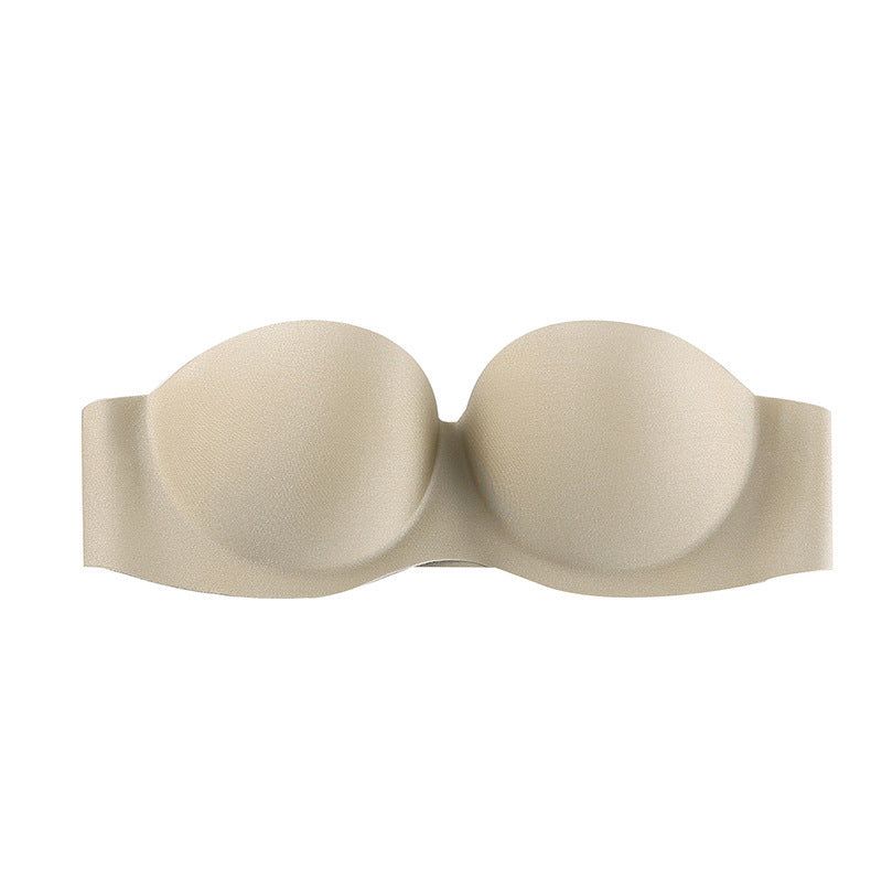 Women’s Strapless Invisible Bra Non-Slip Adhesive Backless Comfort Underwear for Wedding Dress and Evening Wear