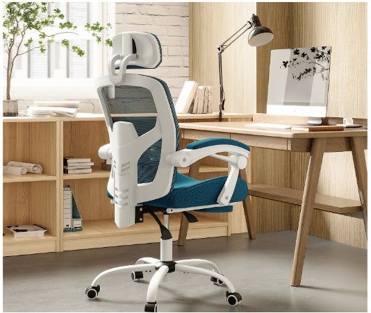 Ergonomic Office Chair with Footrest and Lumbar Support