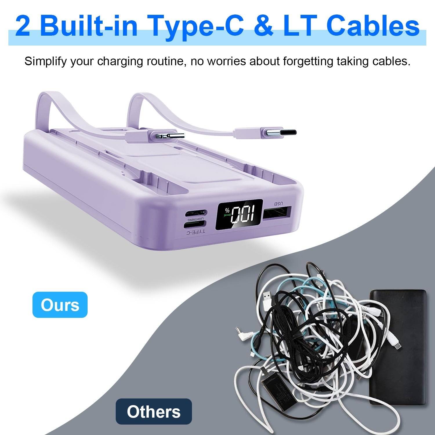 3 In 1 Magnetic Power Bank With Wireless Charging