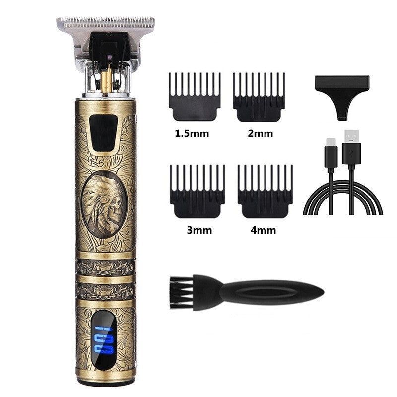 Cordless Trimmer For Men Professional Hair And Beard Kit