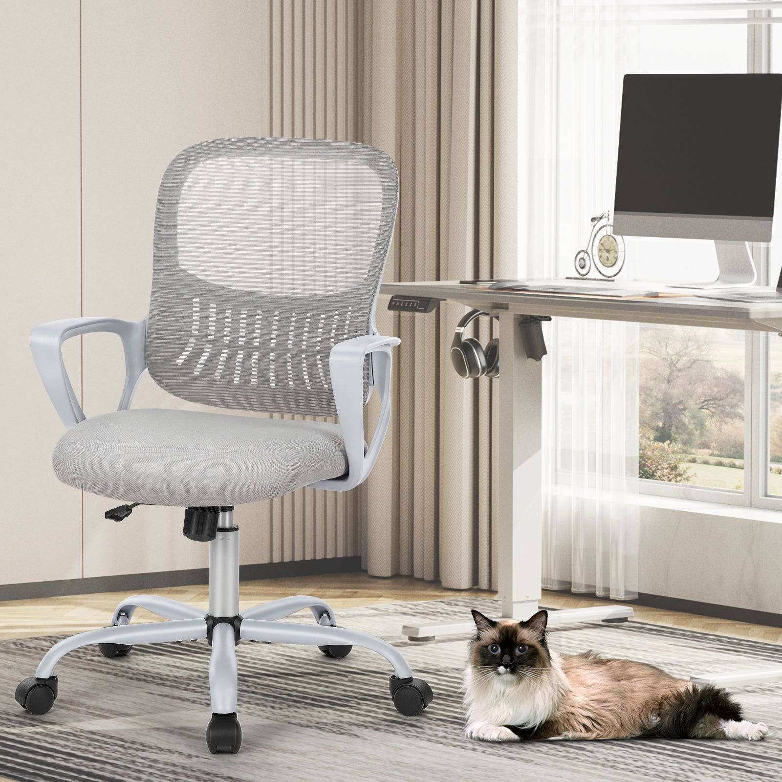 Adjustable Office Chair for Standing Desk Use