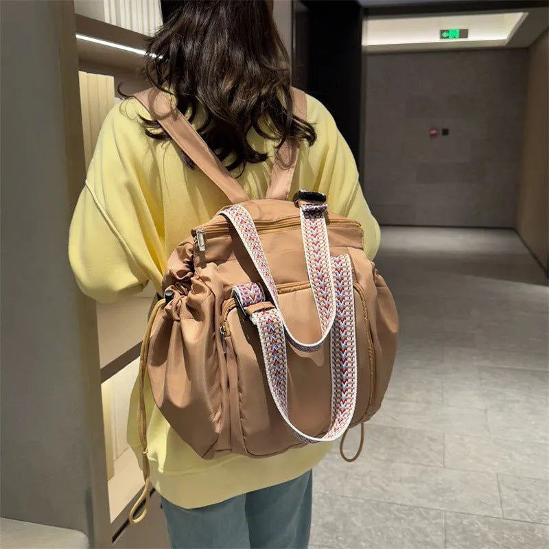Womens Waterproof Oxford Travel Backpack with Large Capacity
