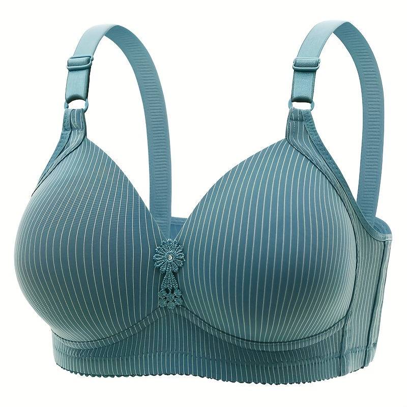 5-Pack Women's Seamless Push-Up Bras, Comfortable Breathable Everyday Lingerie with Supportive Fit