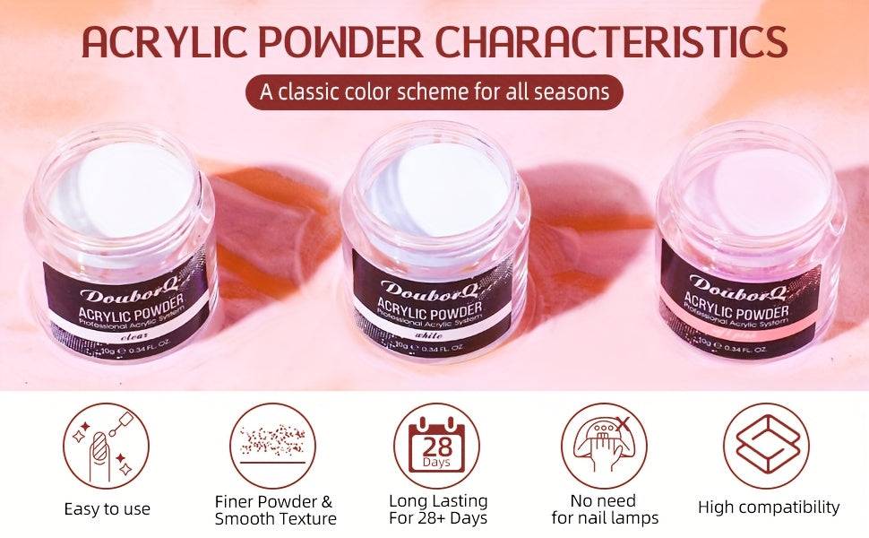 Acrylic Nail Kit for Beginners Full Set with UV Lamp & Electric Drill Professional Starter Kit with Everything