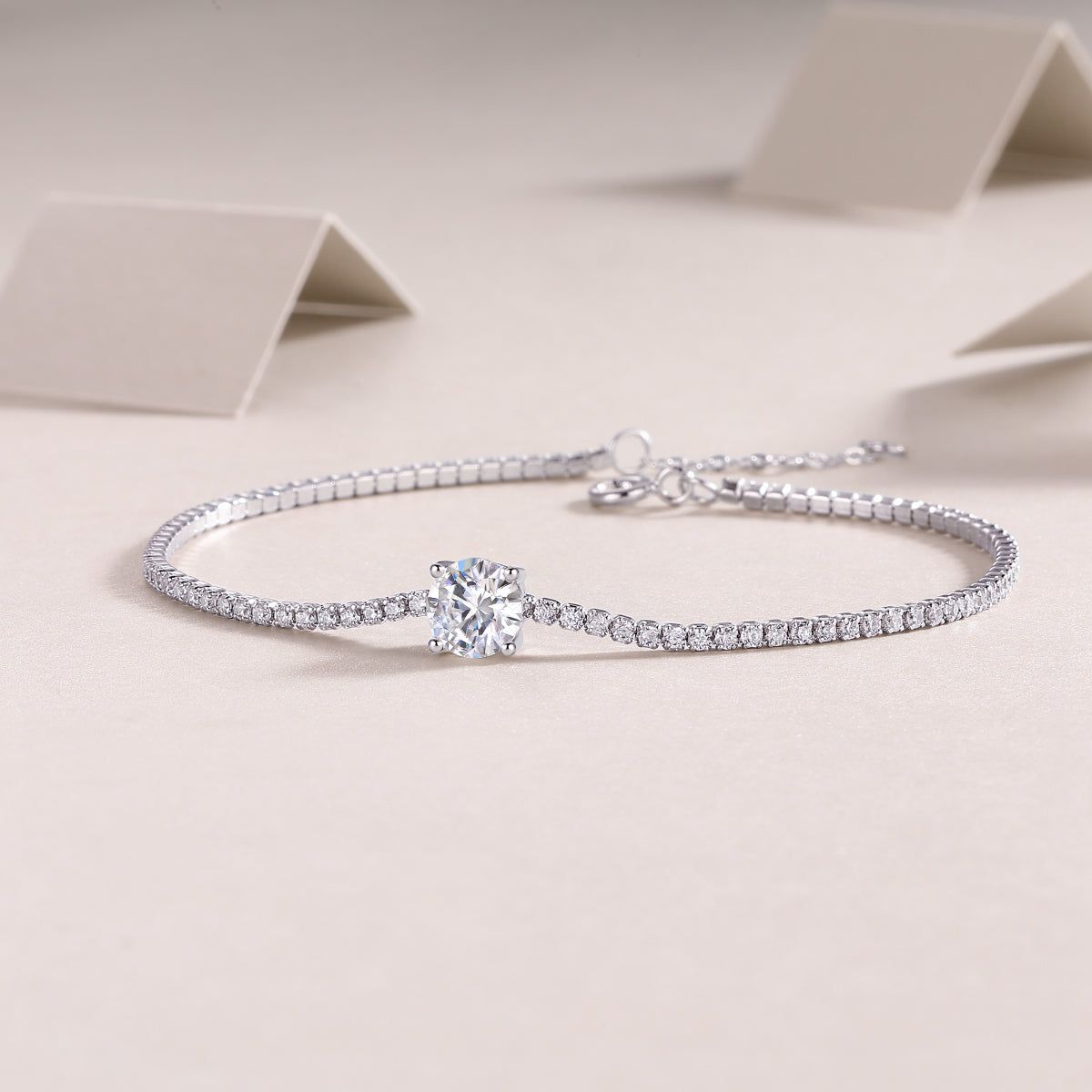Dawn Luxury Moissanite Bracelet S925 Silver