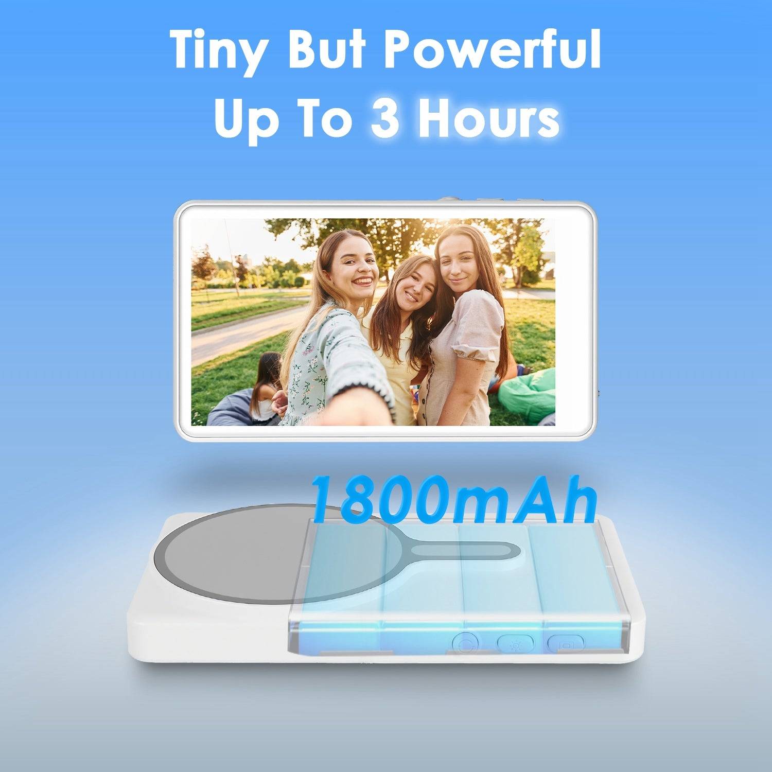 Wireless Selfie Display Monitor with 33FT Remote