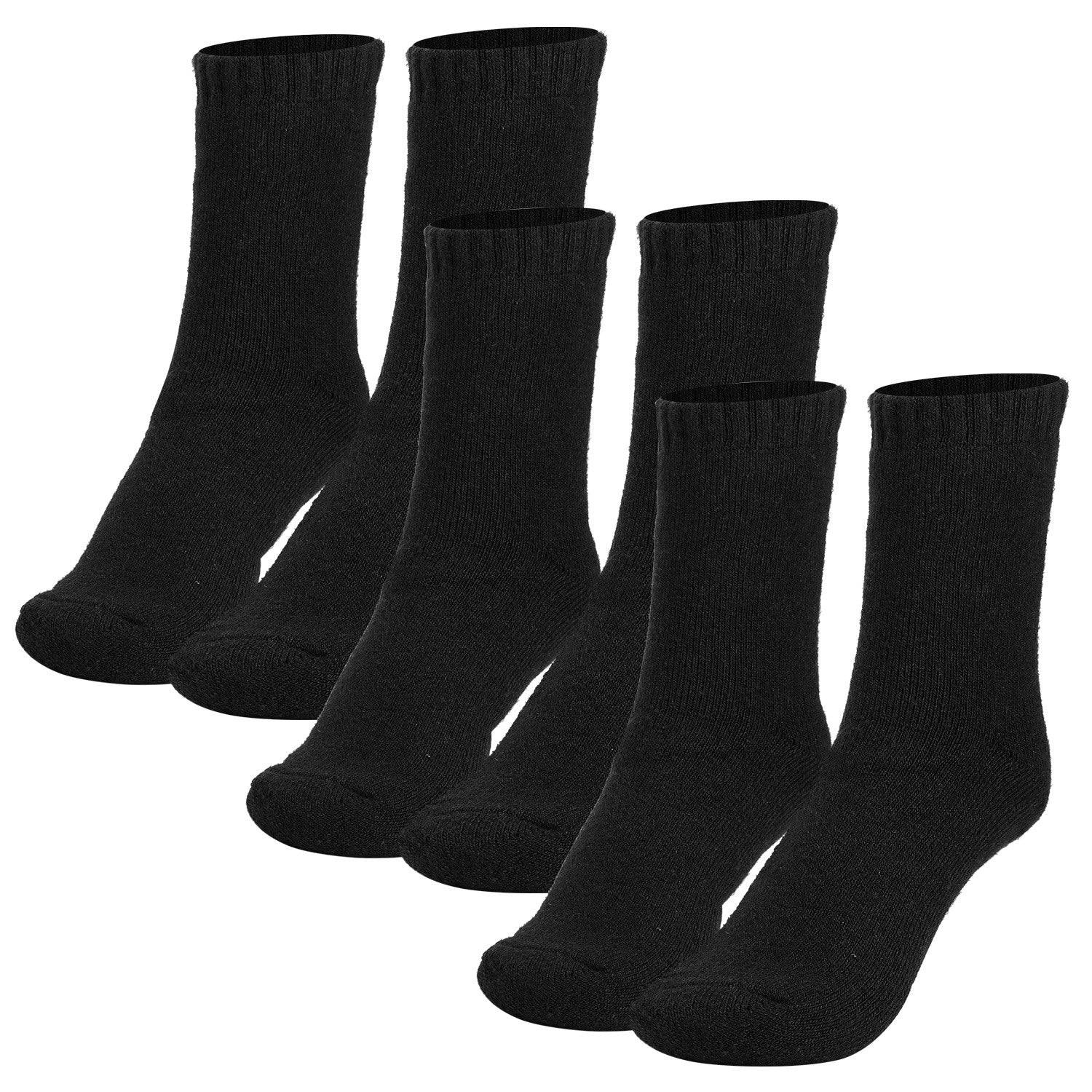 3 Pack Mens Heating Socks with Thermal Fleece