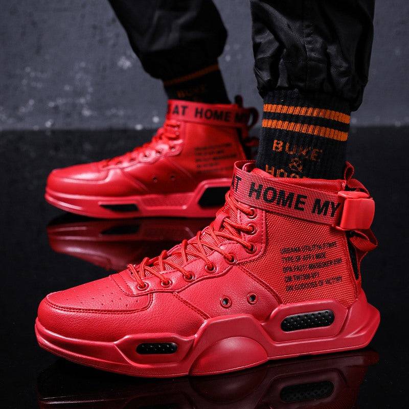 Men’s High Top Basketball Shoes Fashionable Sports Sneakers for Walking, Training & Casual Wear