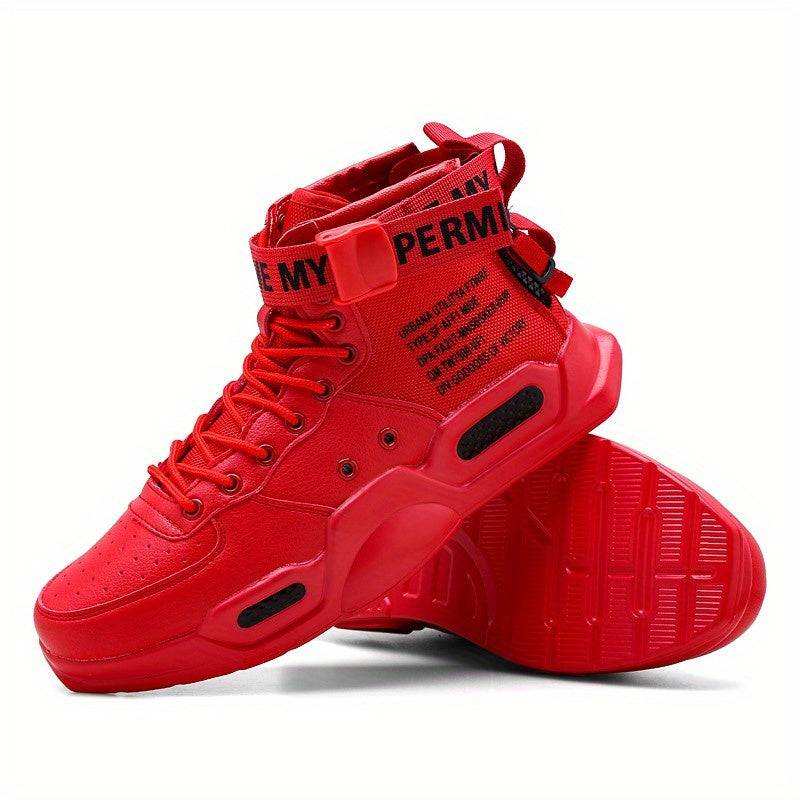 Men’s High Top Basketball Shoes Fashionable Sports Sneakers for Walking, Training & Casual Wear