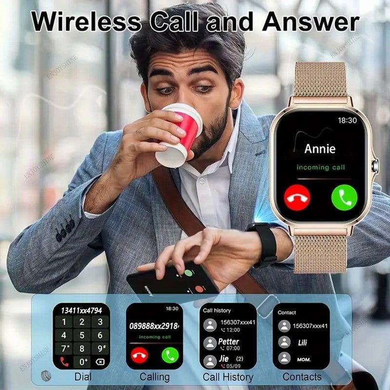 1.85 Inch Smart Watch with Bluetooth Calling