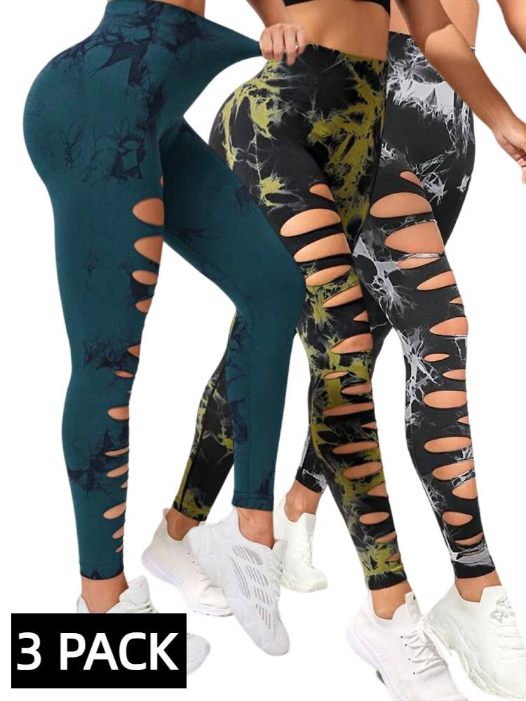 Leggings Seamless High Waist Butt Lift 3 Pack Set