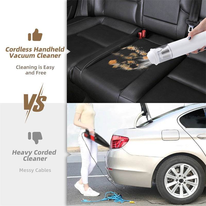 Car Vacuum Cleaner Cordless with 10kPa Suction Power