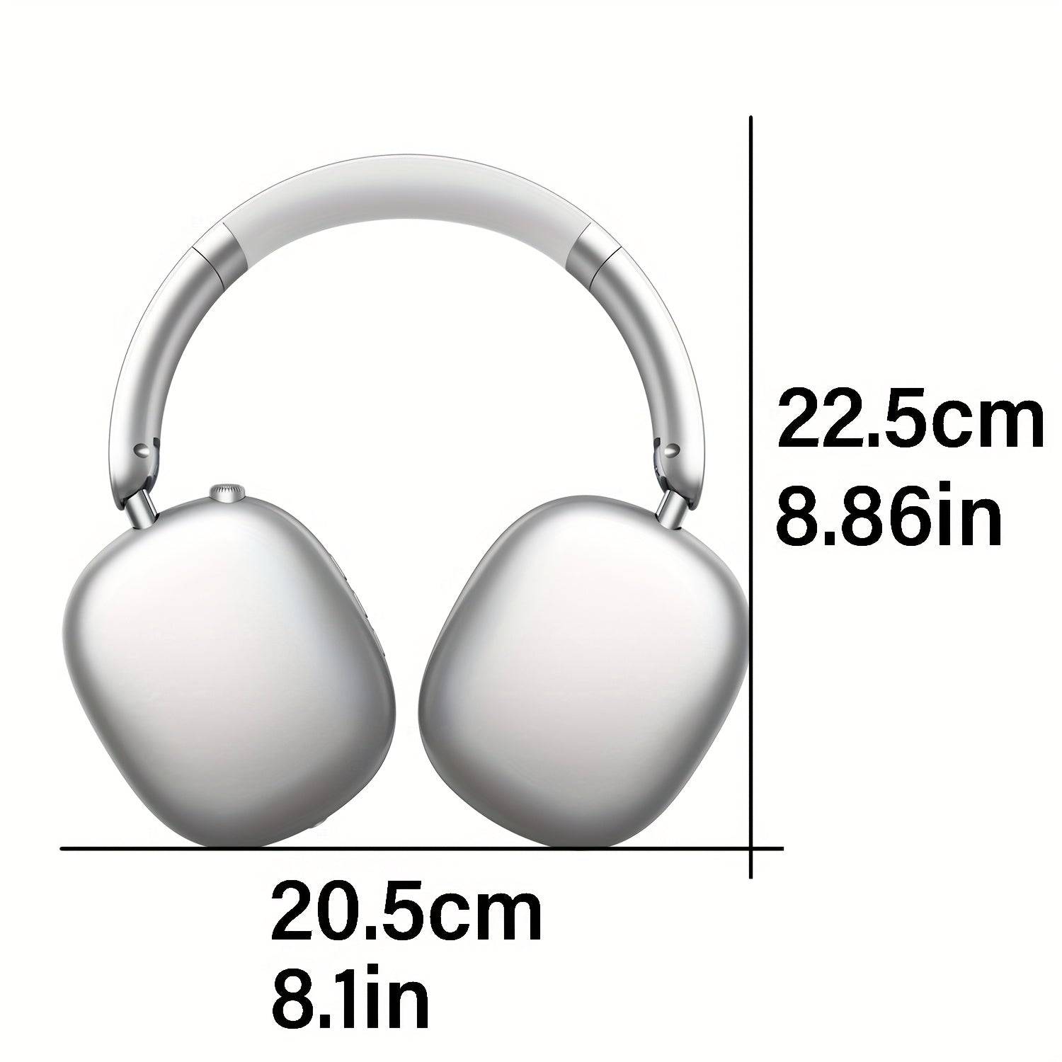 48H Wireless Over-Ear Headphones Noise Canceling with Hi-Res Audio Foldable Design & Soft Earpads
