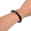 Black stone magnetic therapy bracelet for weight loss - PMMNAPOLES