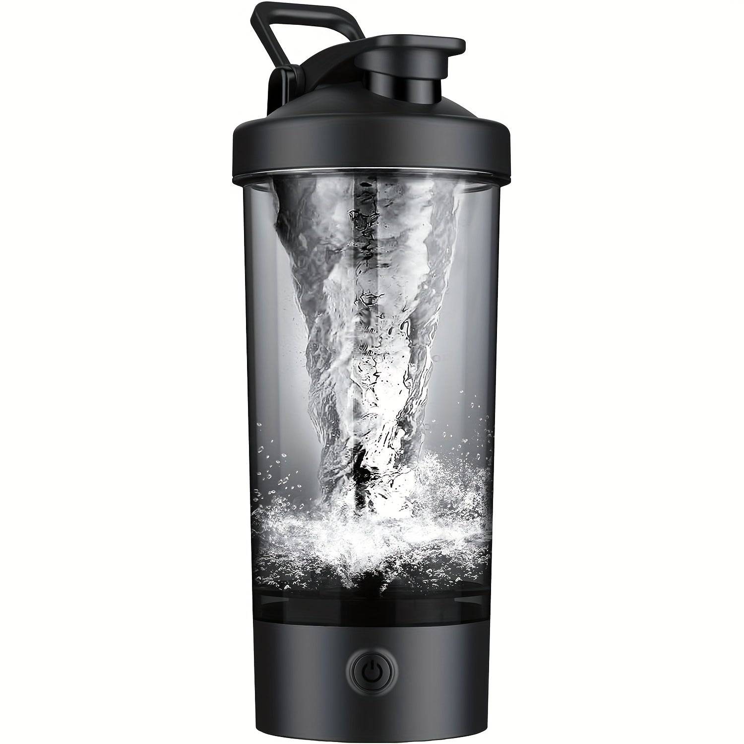 Electric Protein Shaker Bottle – USB-C Rechargeable 24oz Self-Stirring Gym Cup for Shakes, Smoothies & On-the-Go Workouts