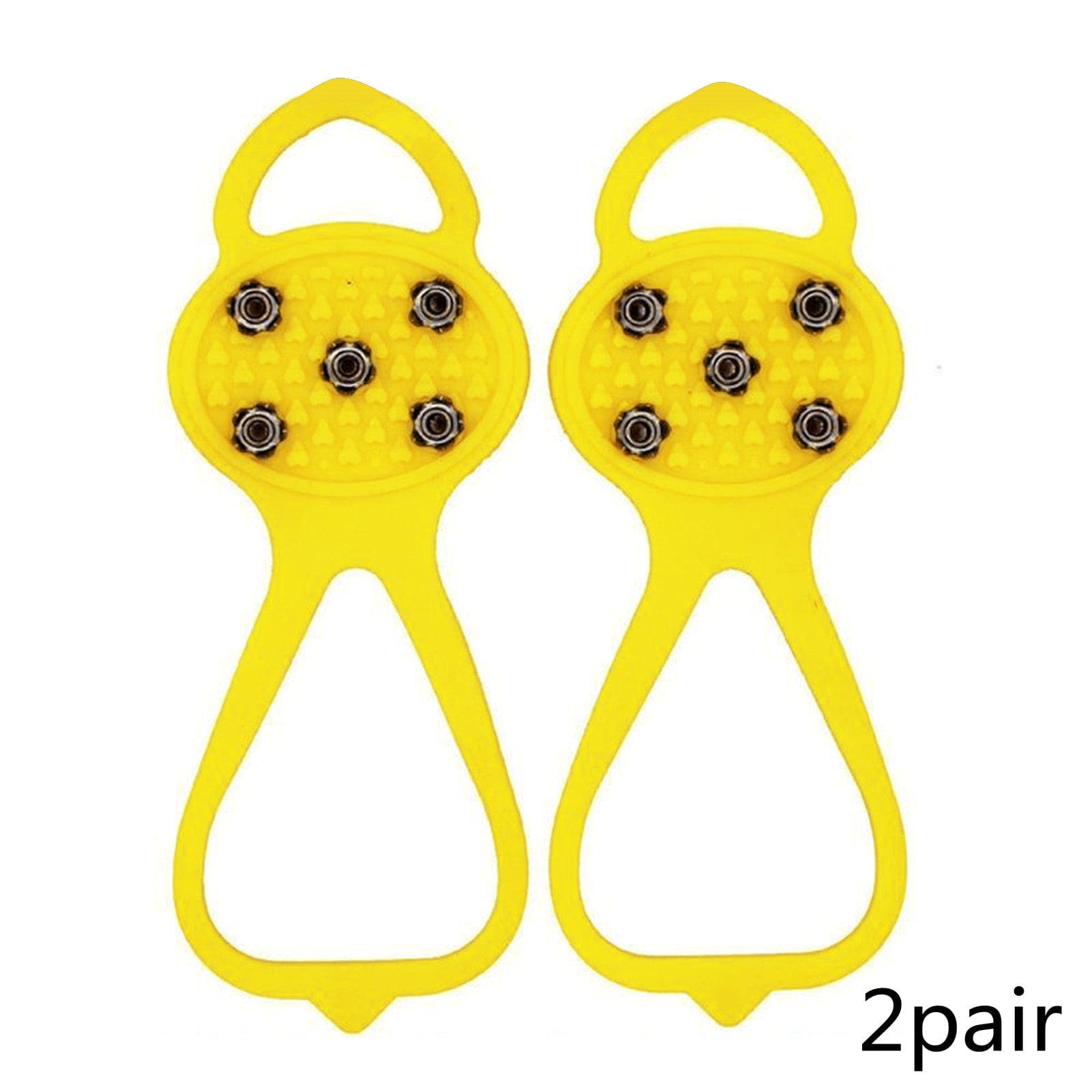 Antideslizante cubierta de Zapatos tipo calabaza Simple crampones antideslizantes crampones - PMMNAPOLES