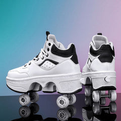 Women's Fashionable Minimalist Retractable Roller Skates - PMMNAPOLES