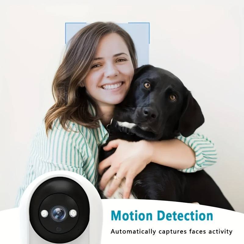 1080P Smart Camera with Built-in Screen Real-Time Video Calling & Seamless Communication Perfect for Home, Office or Remote Work
