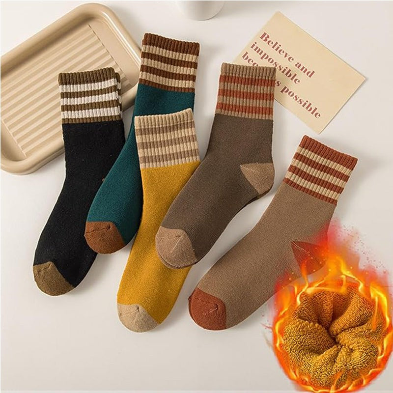 Unisex Thermal Winter Socks Pack of 10 Warm Pairs
