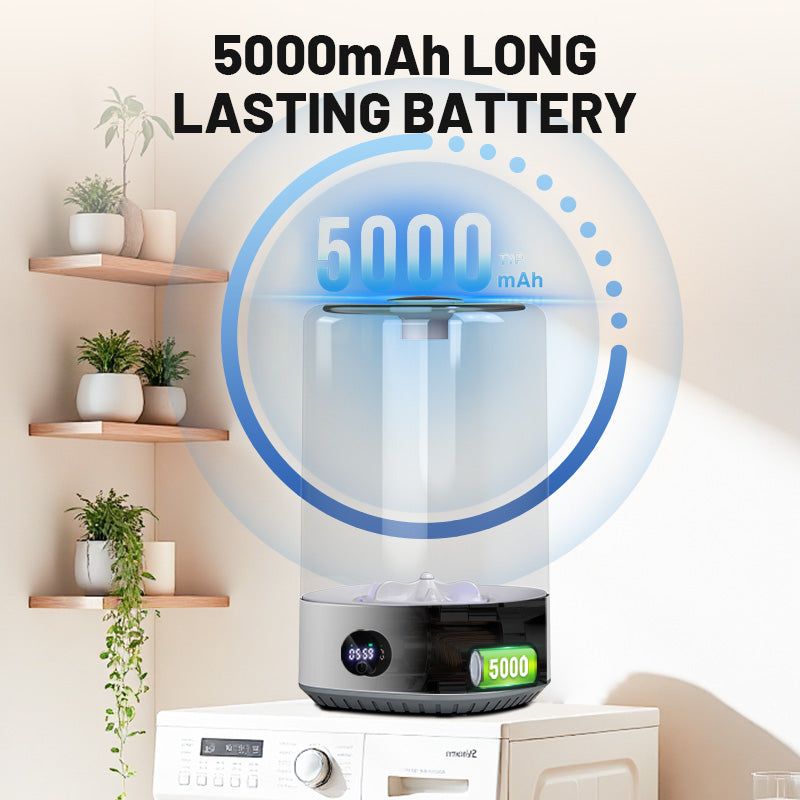 Portable Washing Machine Cordless Mini Washer 6L