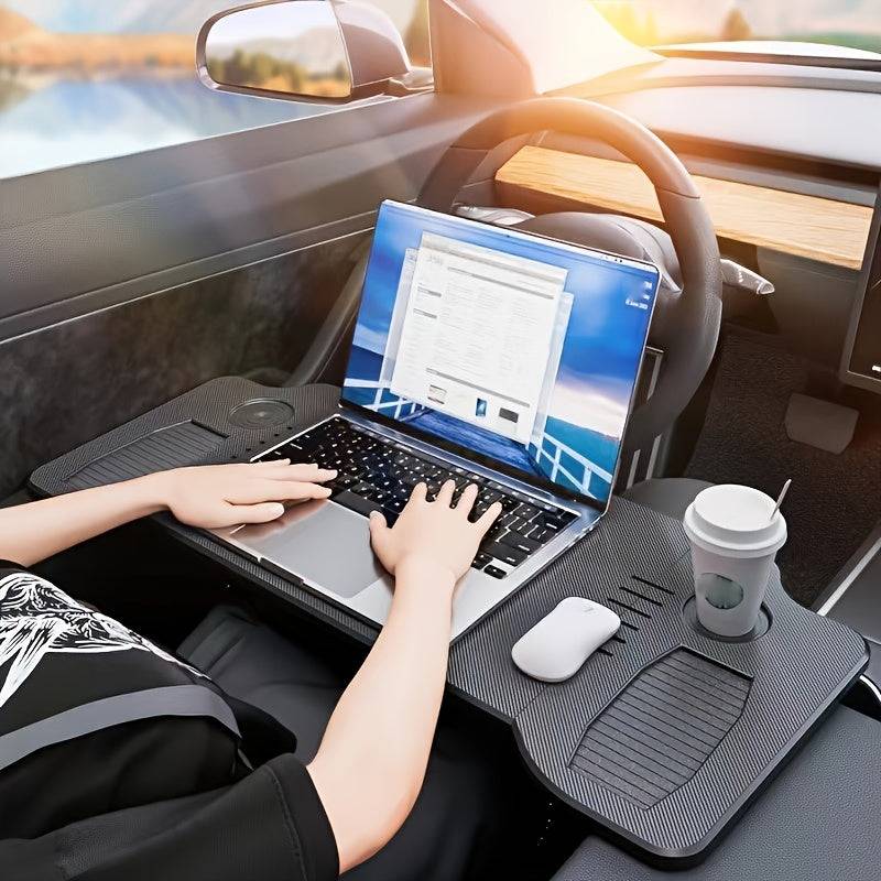 Compact Collapsible Car Holder – ABS Accessory for Tesla Model Y/3, Ideal for Travel, Work, Camping & Study Use