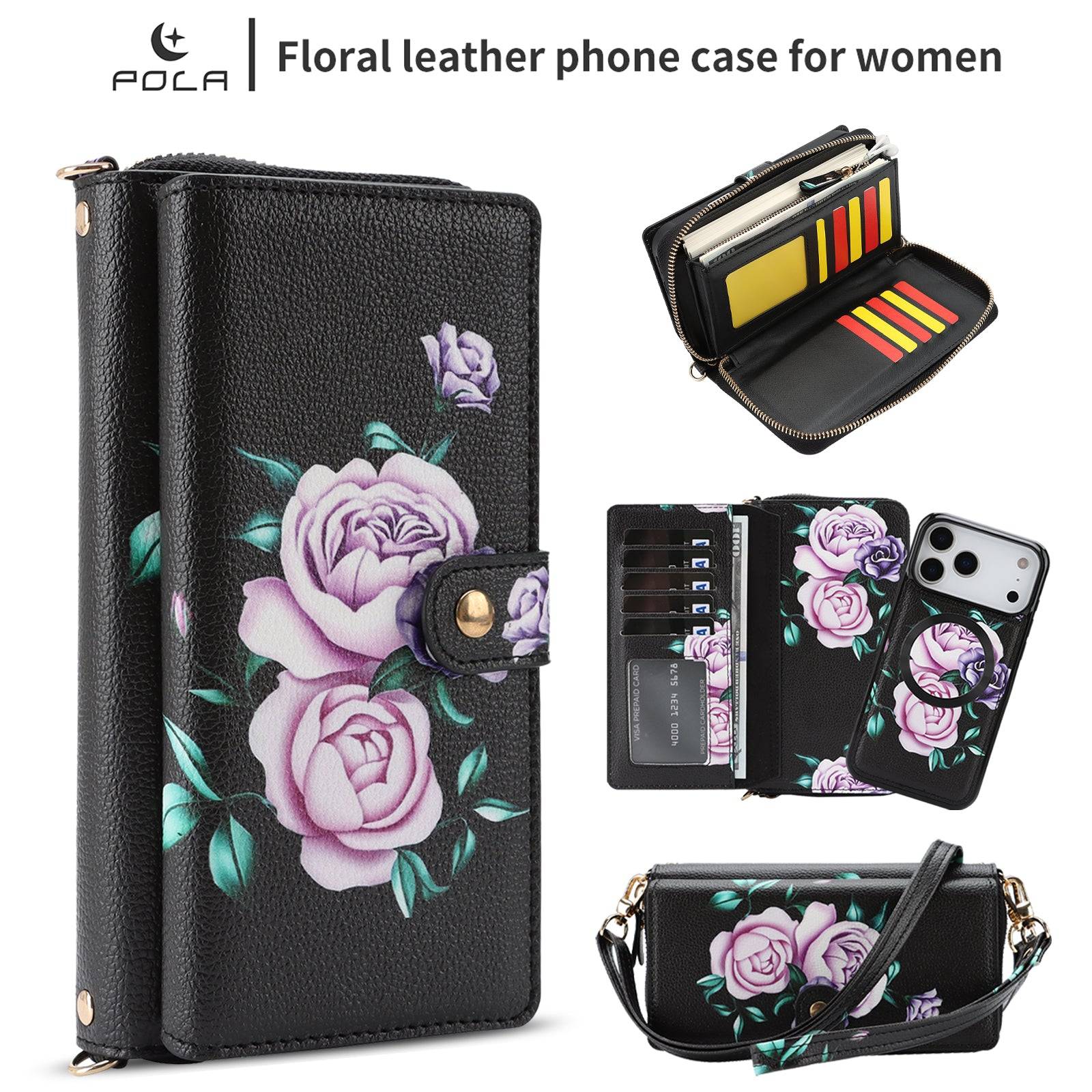 Crossbody Wallet Phone Case for iPhone 17 Pro Max