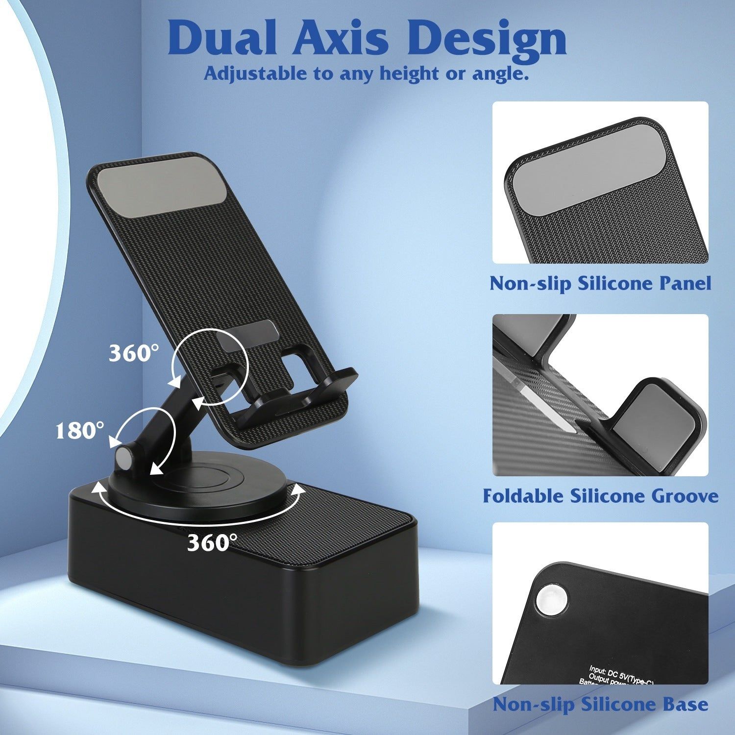 3 in 1 Phone Stand Speaker and Power Bank