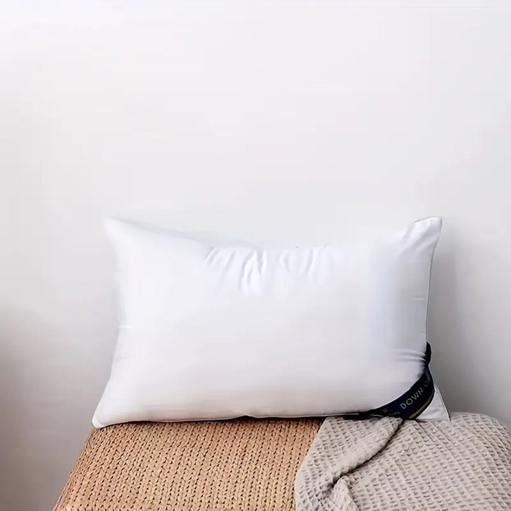 Pillows Blue Cotton Soft Supportive Cushions for Sleeping