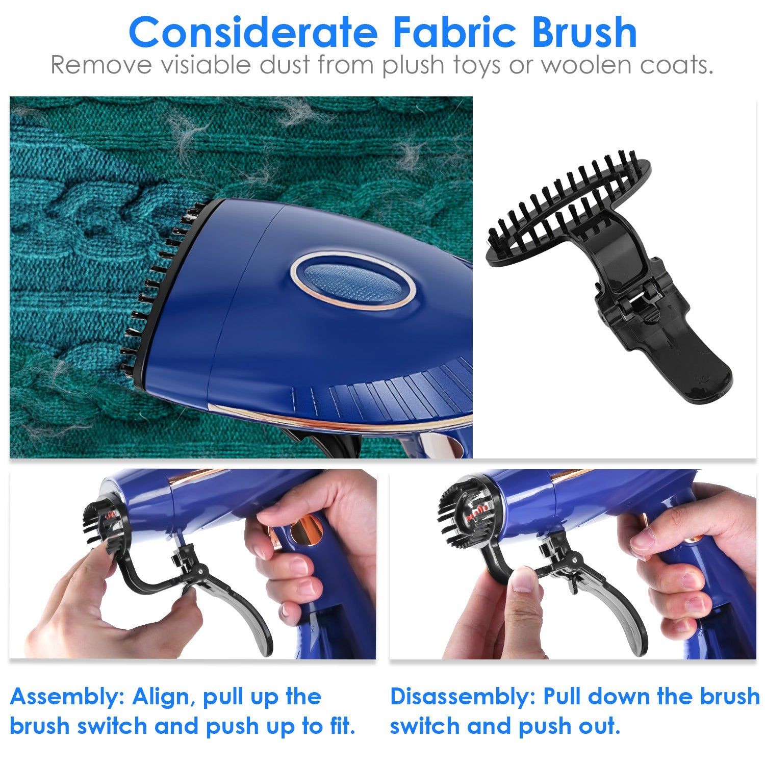 1500W 2 In 1 Portable Clothes Steamer With Dual Tanks
