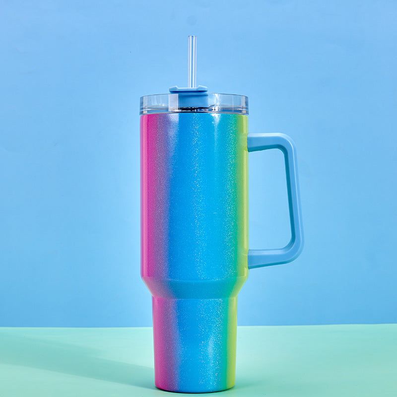 Gradient Insulated Tumbler Stainless Steel Large Capacity