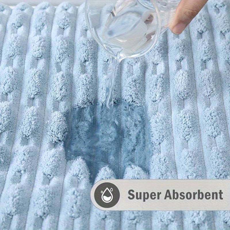 4-Pack Waffle Weave Bath Towels Super Soft & Quick-Dry Microfiber for Adults Durable Towels for Daily or Travel Use