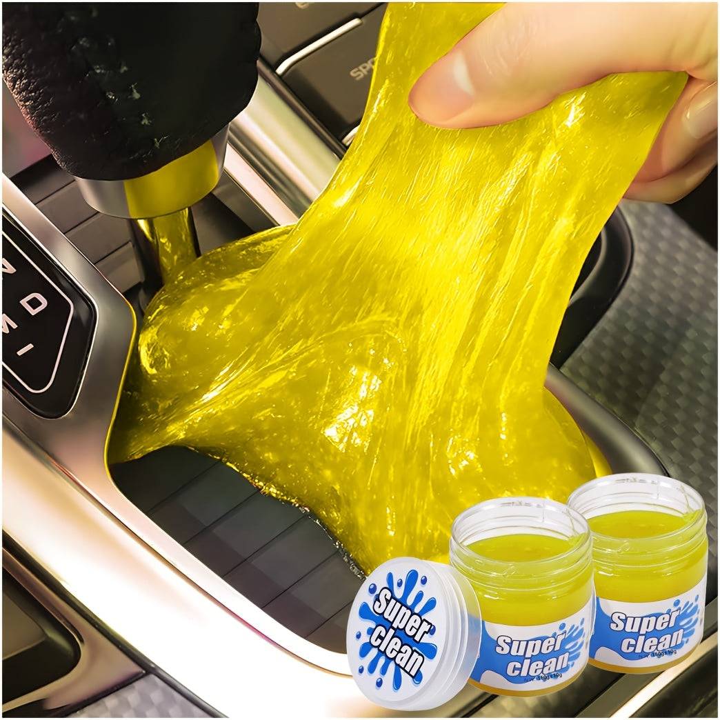 Car Cleaning Gel Reusable Interior Detailing Putty for Dust Removal Easy Corner Cleaning, Universal Daily Use