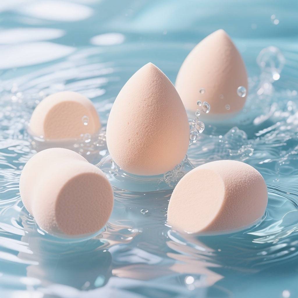 25pcs Latex-Free Makeup Sponge Set Beauty Blenders for Foundation, Cream & Powder Flawless Finish