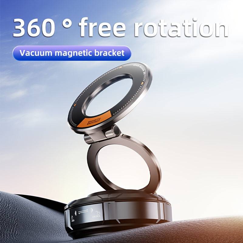 360° Rotatable Magnetic Car Phone Holder Adjustable Mount for iPhone 16–11 Pro Max, Android Phones & Tablets, Fits Car, Gym & Mirrors