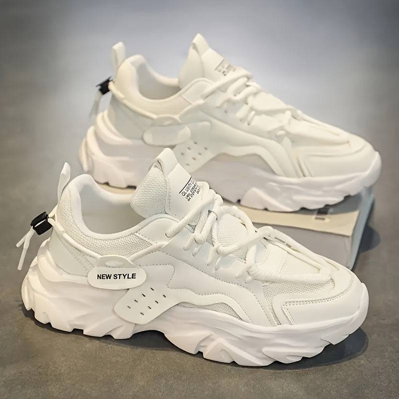 Men’s Trendy Mesh Sneakers – Breathable Versatile Casual Fashion Shoes for Daily Wear