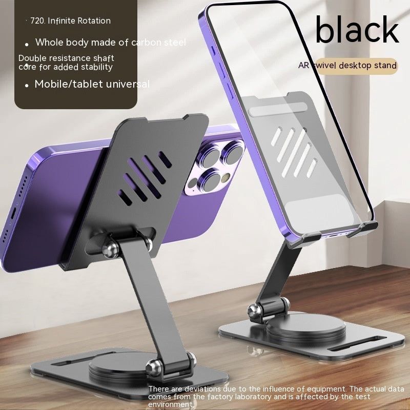 Foldable 360° Aluminum Phone Stand Adjustable Desktop Holder