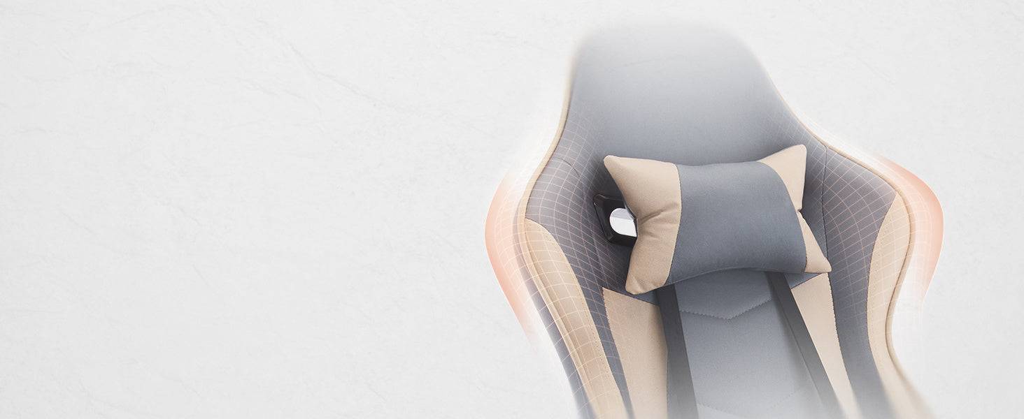 Gaming Chair Ergonomic Reclining Massage Design