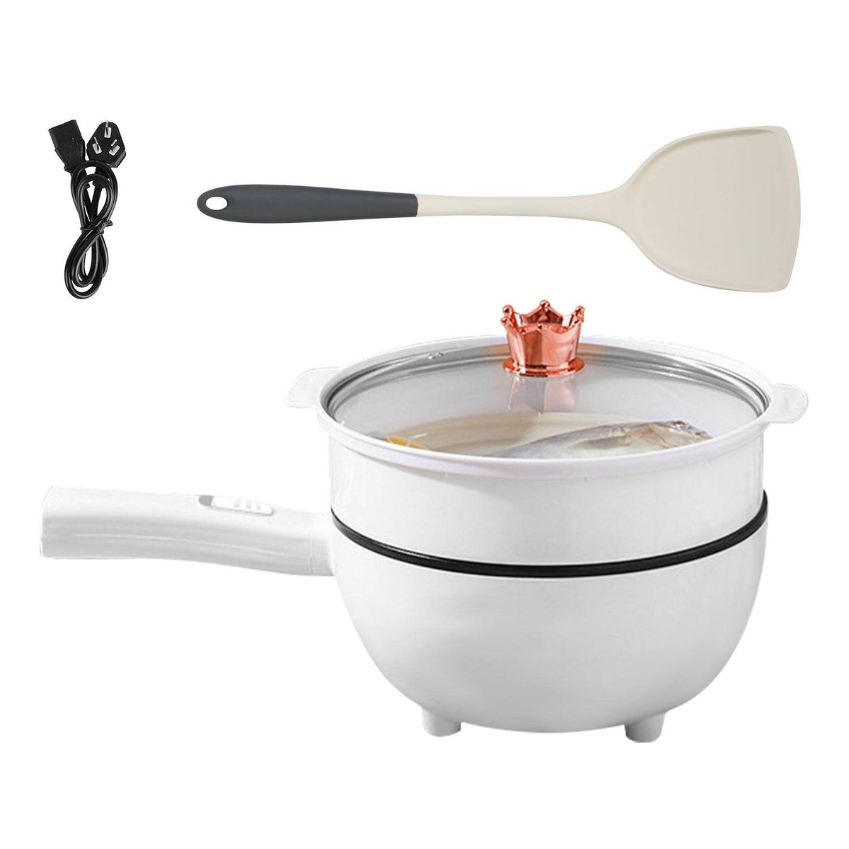 Portable Electric Hot Pot 3L Non Stick Cooker