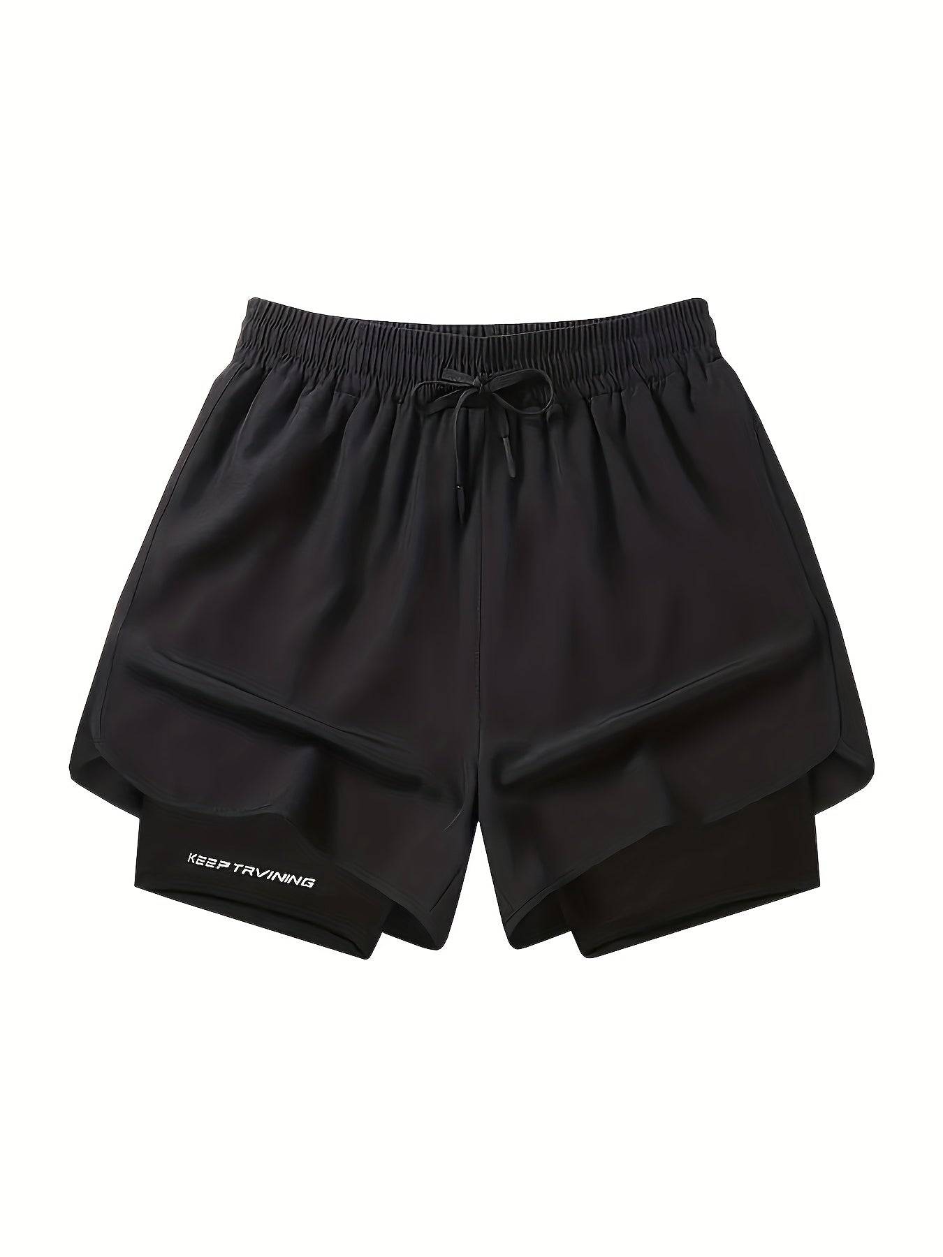 Men's Quick-Dry Workout Shorts 6-Pack – Lightweight, Breathable, Elastic Waist for Gym, Running & Beach