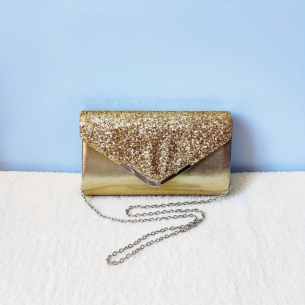 5pcs Women’s Rhinestone Accessory Set – Wallet, Clutch Bag, Necklace, Earrings & Bracelet for Brides and Formal Events