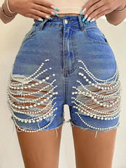 Denim shorts - PMMNAPOLES