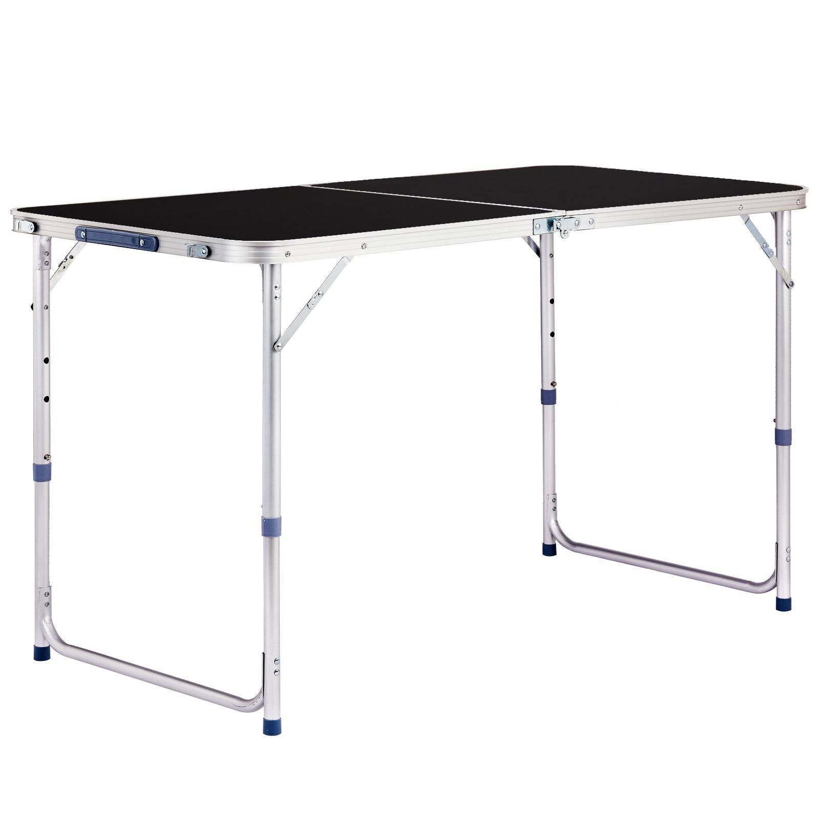 4FT Adjustable Height Folding Table Outdoor