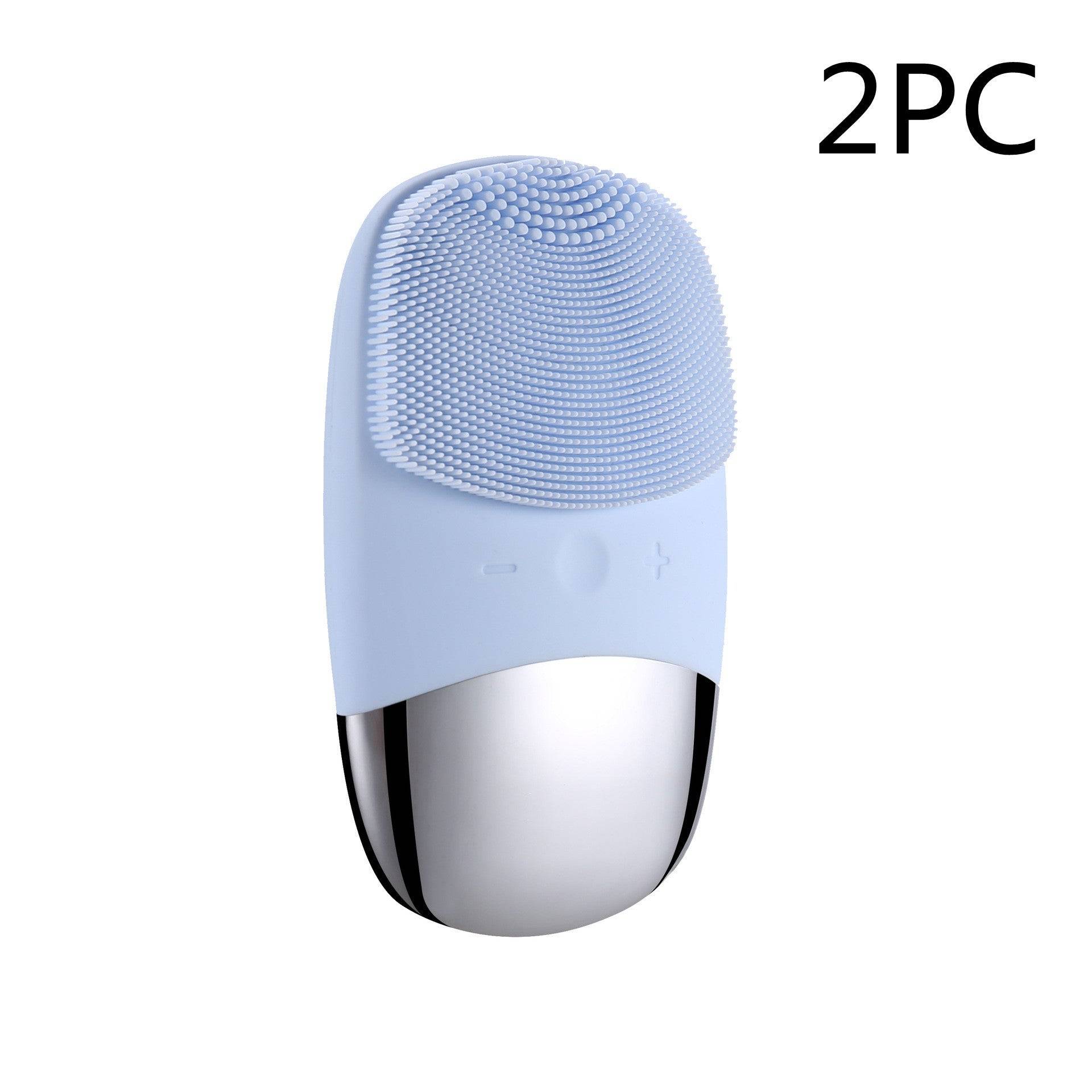 Mini Silicone Sonic Facial Cleansing Brush Waterproof