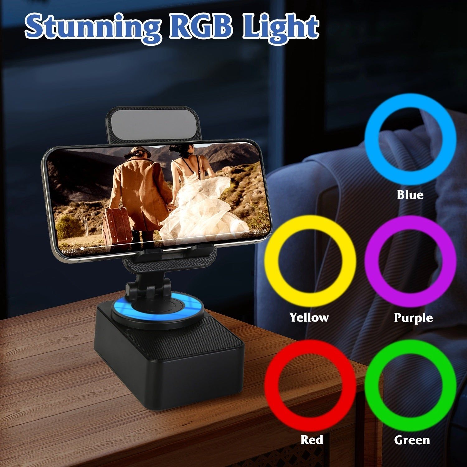 3 in 1 Phone Stand Speaker and Power Bank