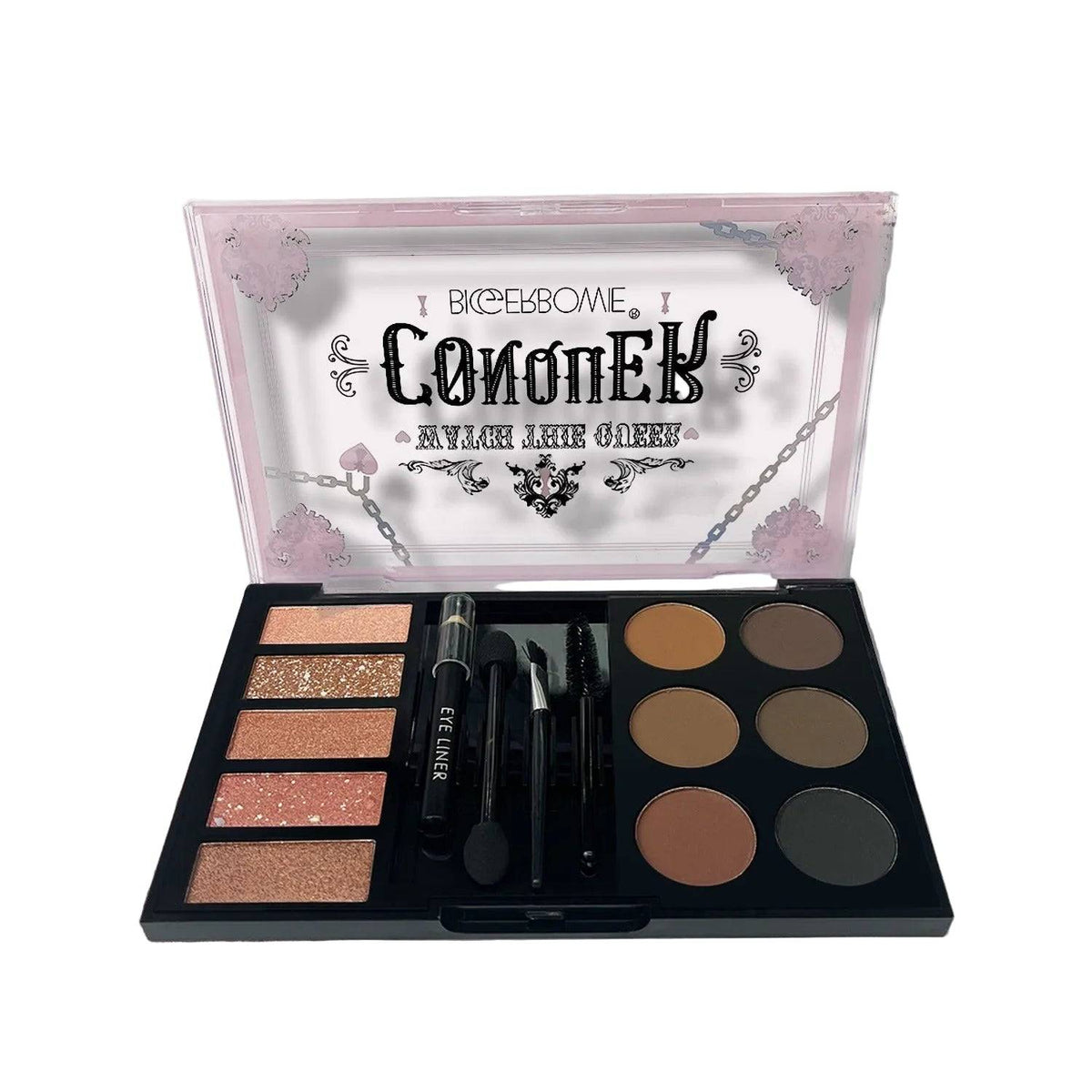 Eyebrow Makeup Enhancer Kit Cream Powder Palette