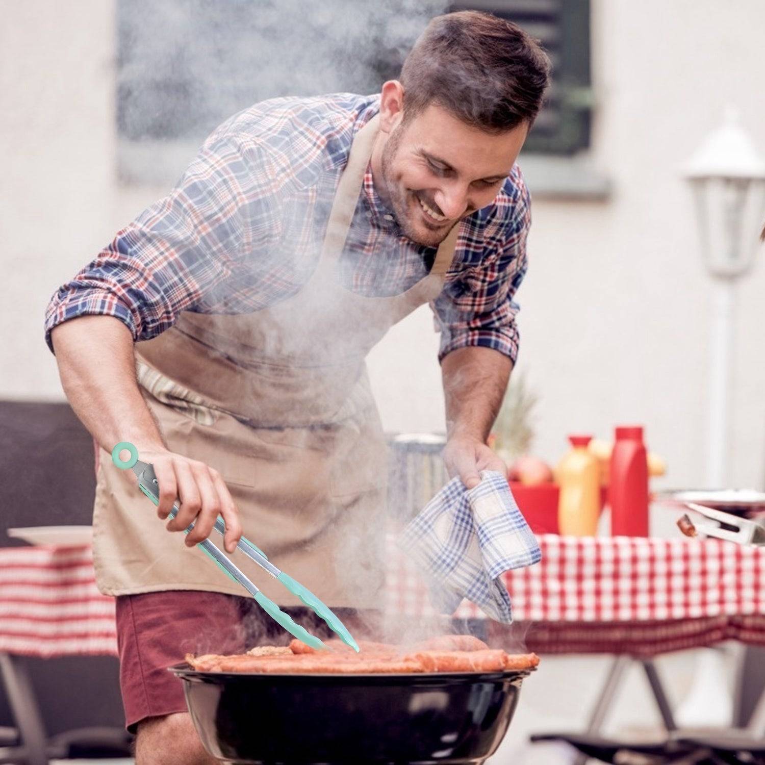 11 Piece Silicone Kitchen Utensil Set with Holder