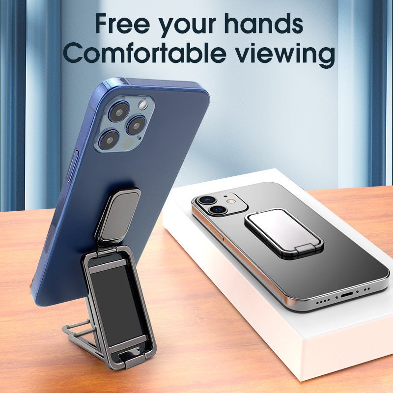 Adjustable Phone Stand Foldable Metal Magnetic Desk Holder