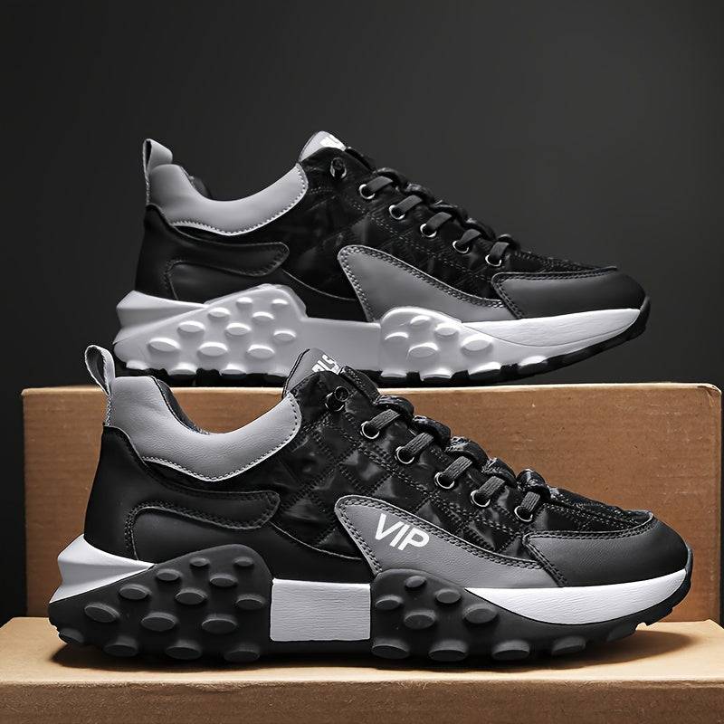 Men’s Low-Top Canvas Sneakers, Lightweight Breathable Design with Non-Slip Sole for Casual & Sports Wear