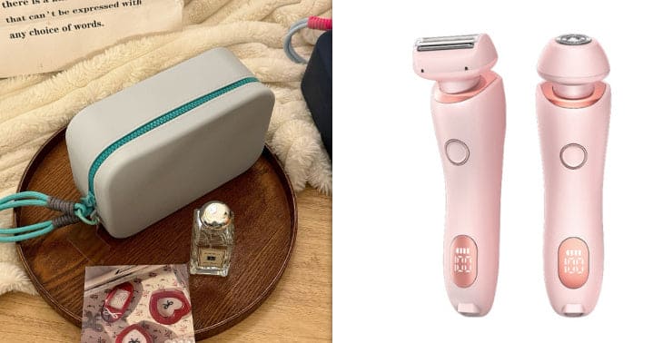 Hair Removal Epilator USB Rechargeable Trimmer Women Body Razor Face Leg Armpit Bikini Hand Pubic Shaver Hair Remover - PMMNAPOLES